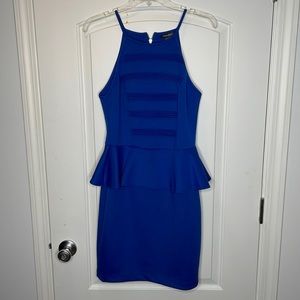 Bisou Bisou dress blue size 6